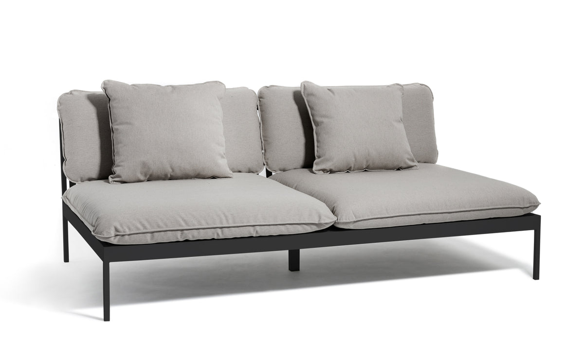 Bönan 2-seater sofa, dark grey