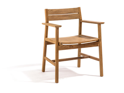 Djurö dining armchair in teak