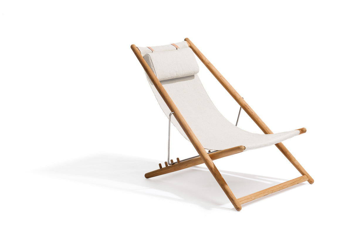 H55 lounge chair in White