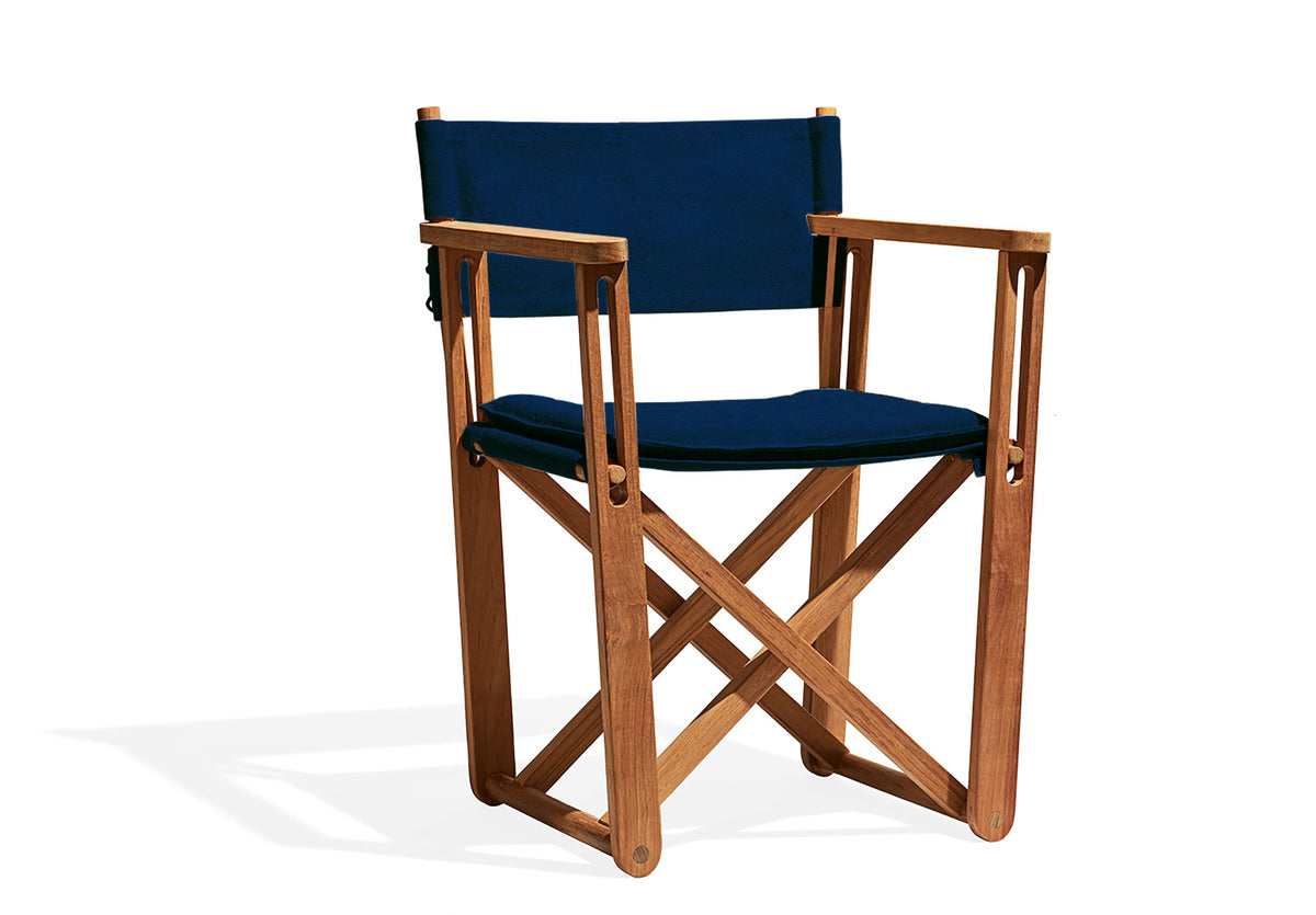 Kryss lounge chair in navy blue