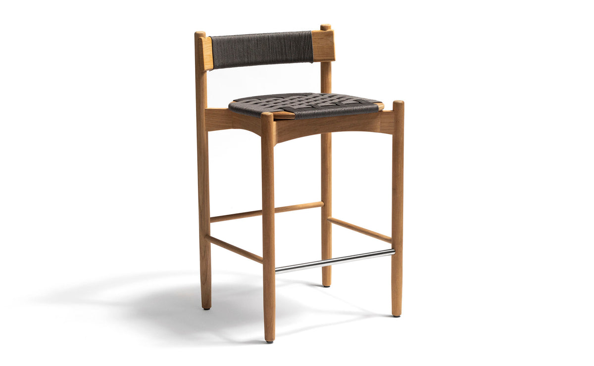 Koster counter chair, corner view