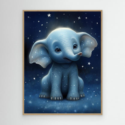 Cute Elephant by Bilge Paksoylu