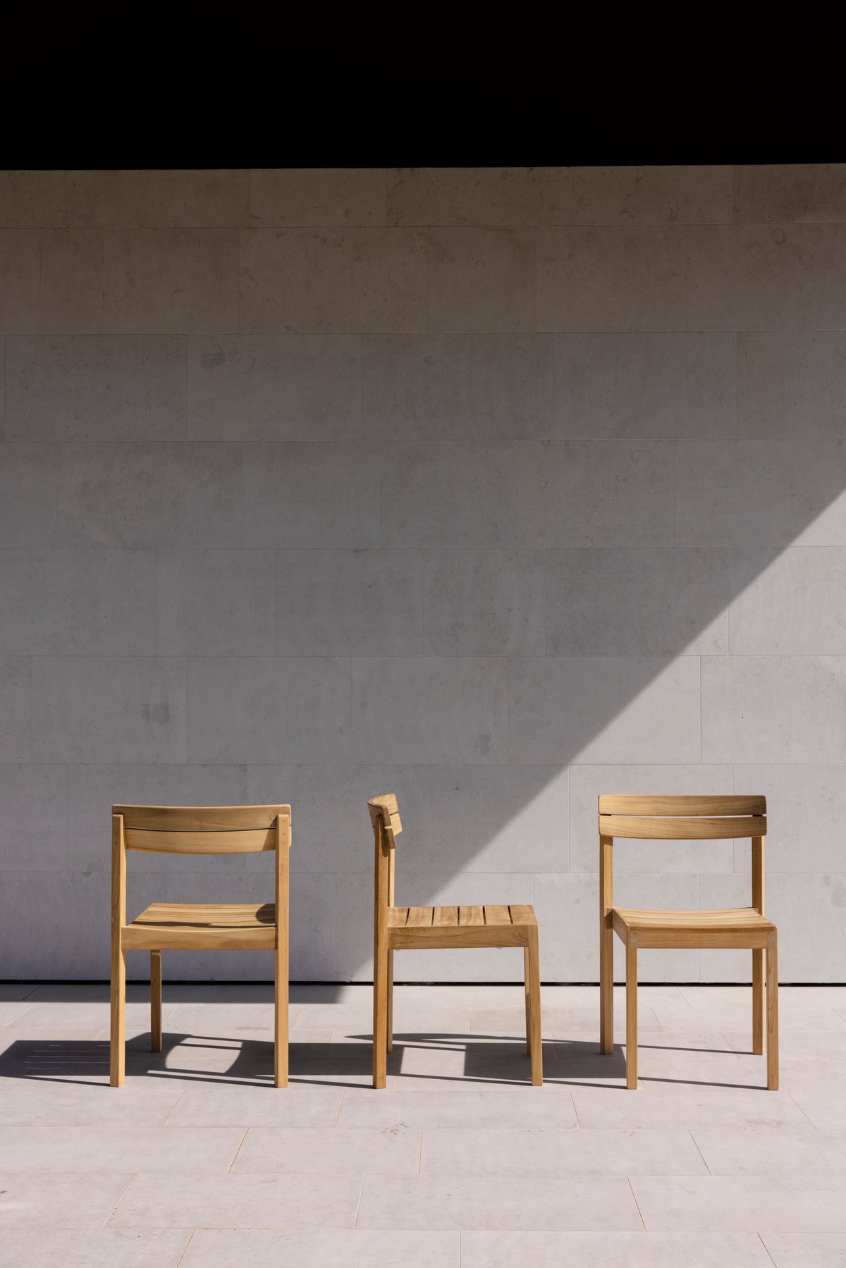 Laknäs dining chairs outdoors