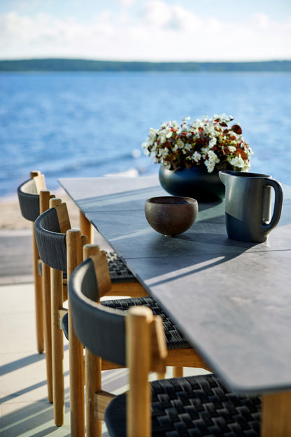 Koster counter chairs at a counter table