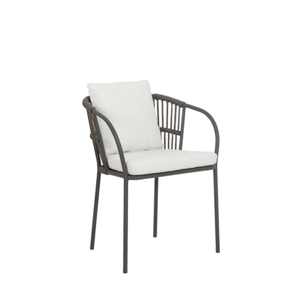 Saltö dining chair with rope backrest