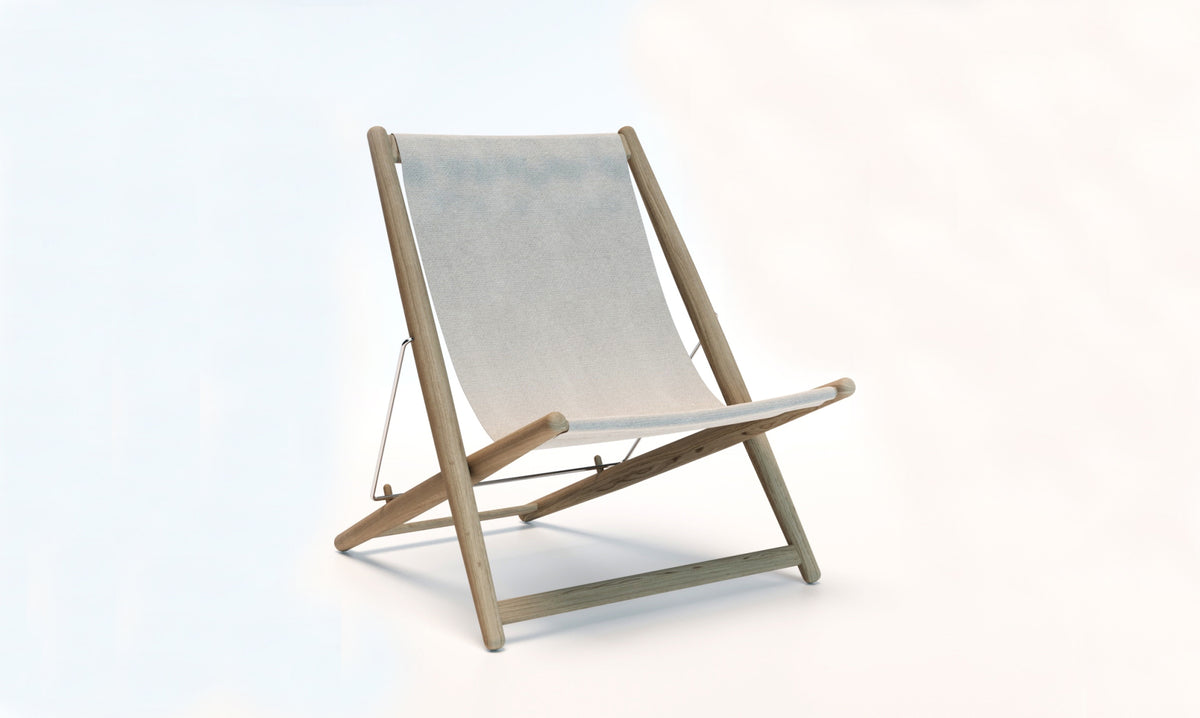H25 teak lounge chair