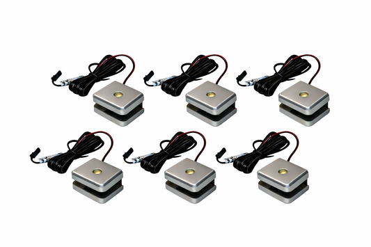 CASØ LED Lights for Wooden Shelves, 6 Pieces