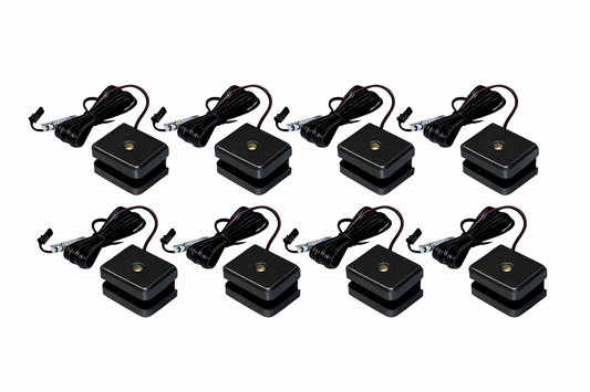 CASØ LED Lights for Wooden Shelves, 8 Pieces