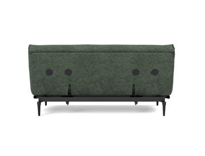 COLPUS BLACK Sofa Bed Nordic Mattress, back view