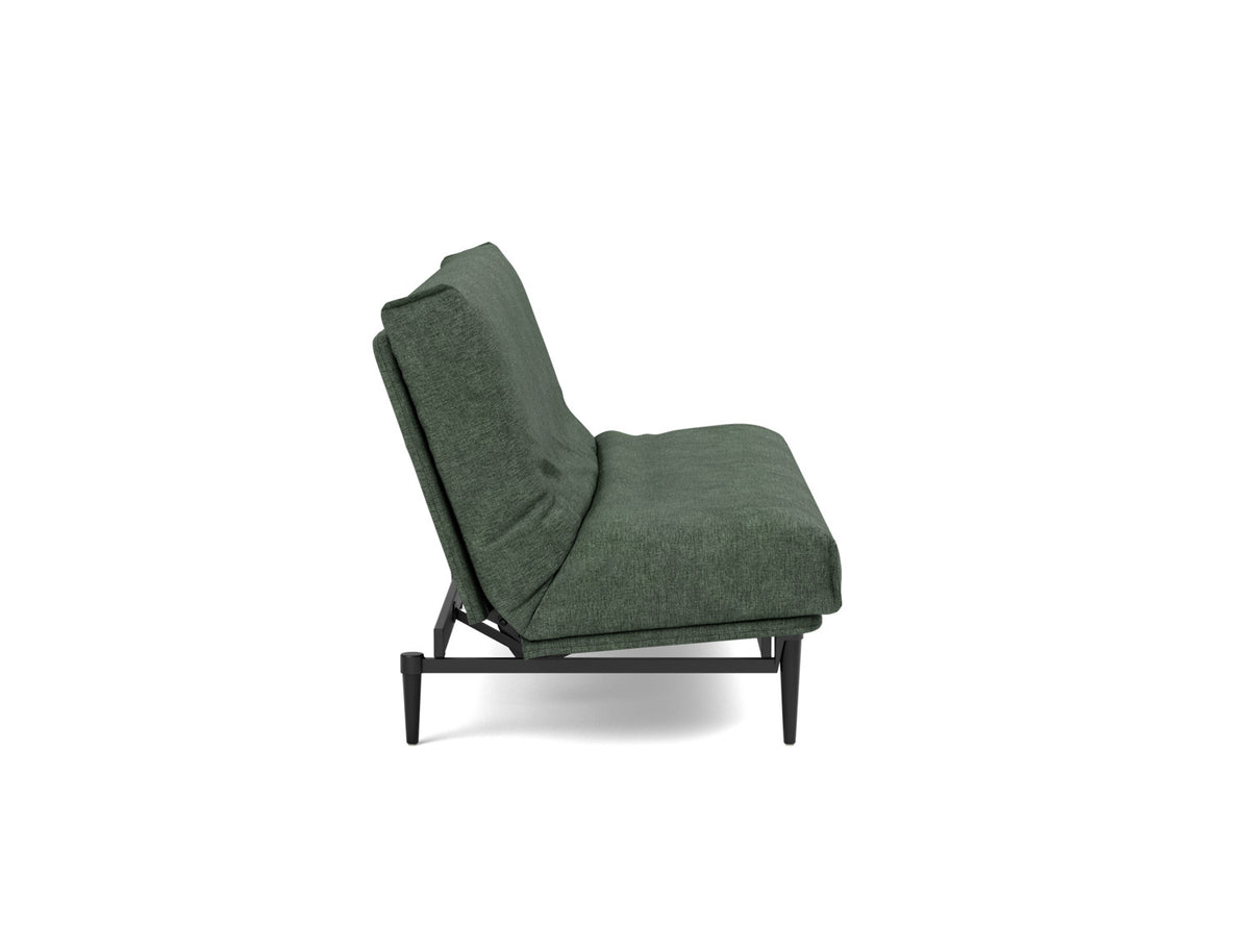 COLPUS BLACK Sofa Bed Nordic Cover, side view