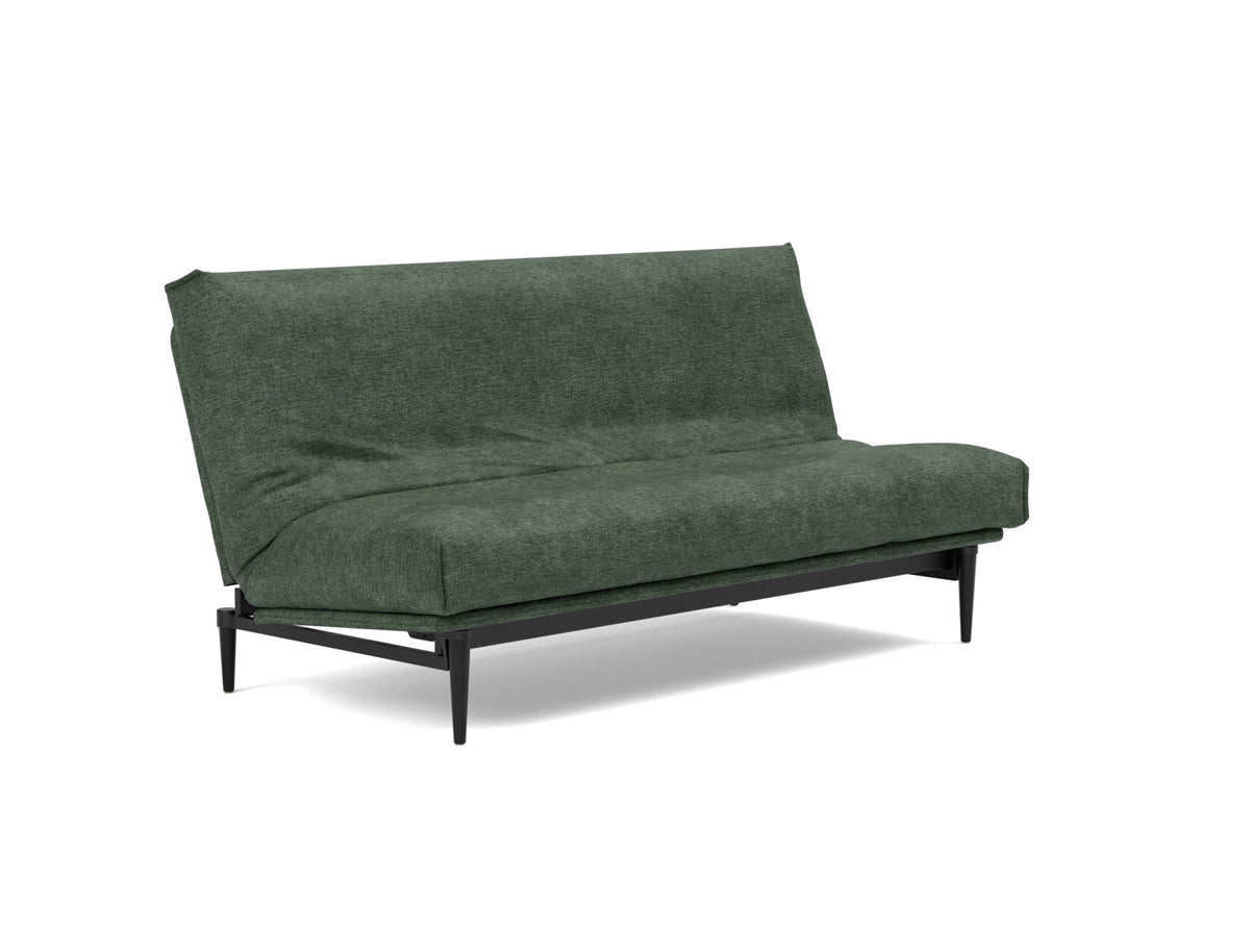 COLPUS BLACK Sofa Bed Nordic Cover, 3/4 view