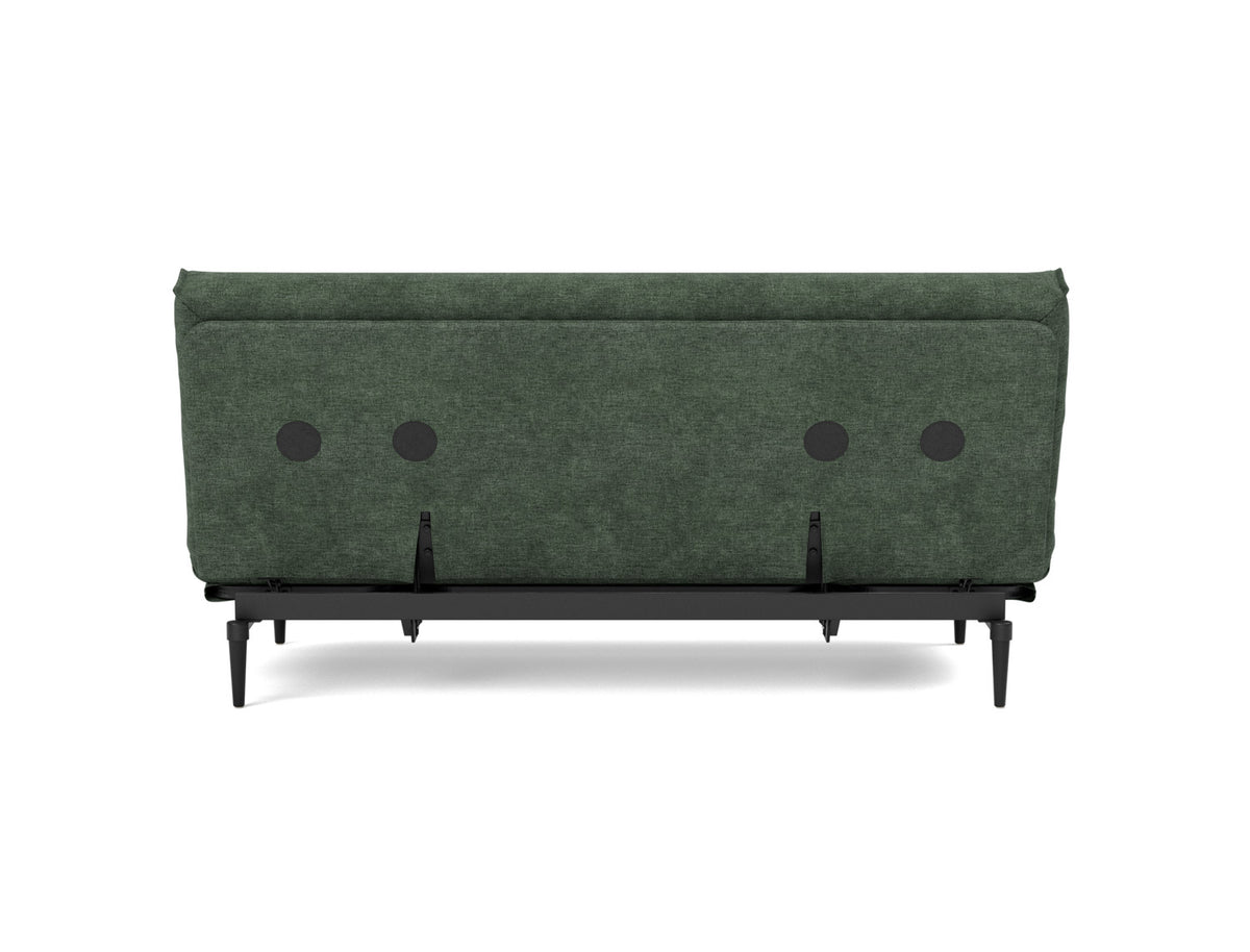 COLPUS BLACK Sofa Bed Nordic Cover, back view
