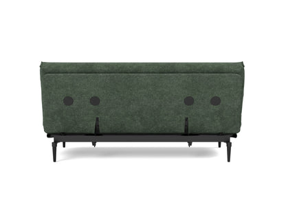 COLPUS BLACK Sofa Bed Nordic Cover, back view