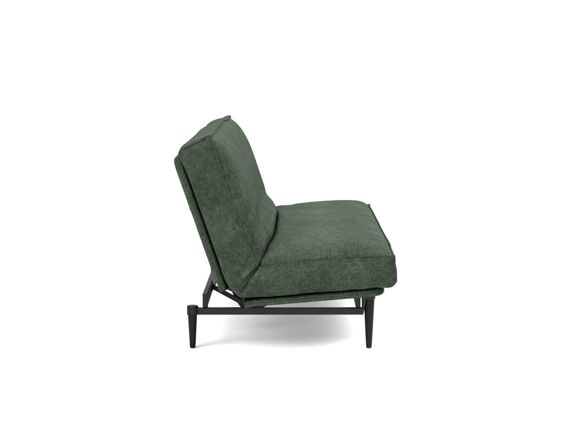 COLPUS BLACK Sofa Bed Sharp Plus Cover, side view