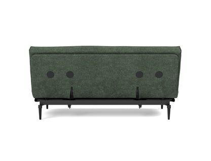 COLPUS BLACK Sofa Bed Sharp Plus Cover, back view