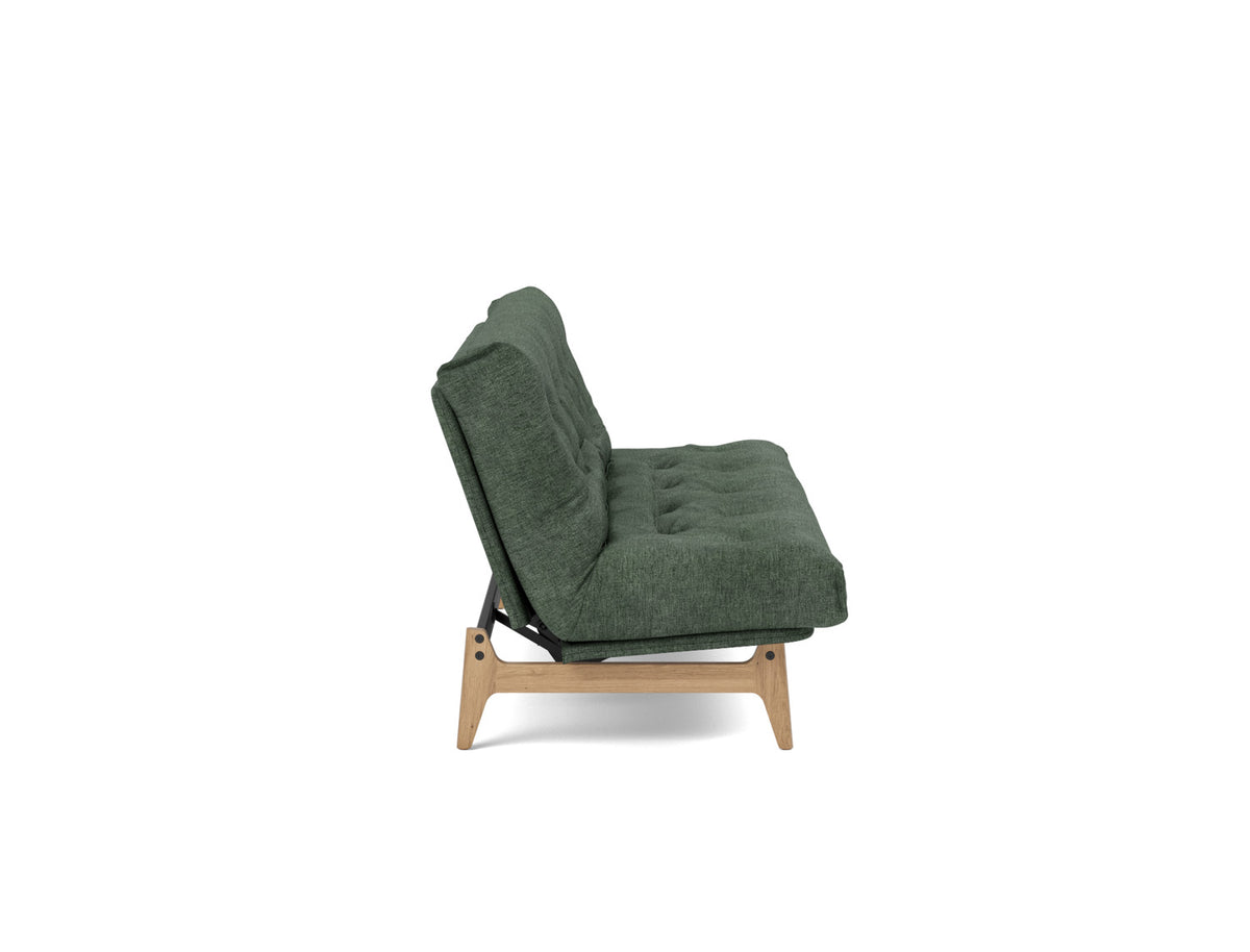 ASLAK Sofa Bed Nordic Mattress, side view