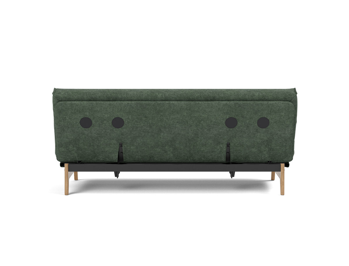 ASLAK Sofa Bed Nordic Cover, back view