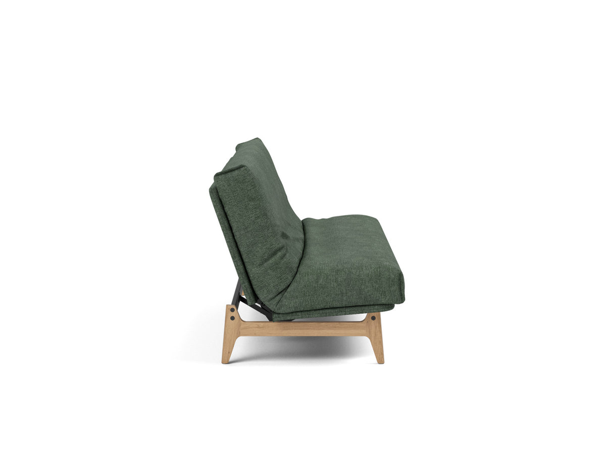 ASLAK Sofa Bed Nordic Cover, side view