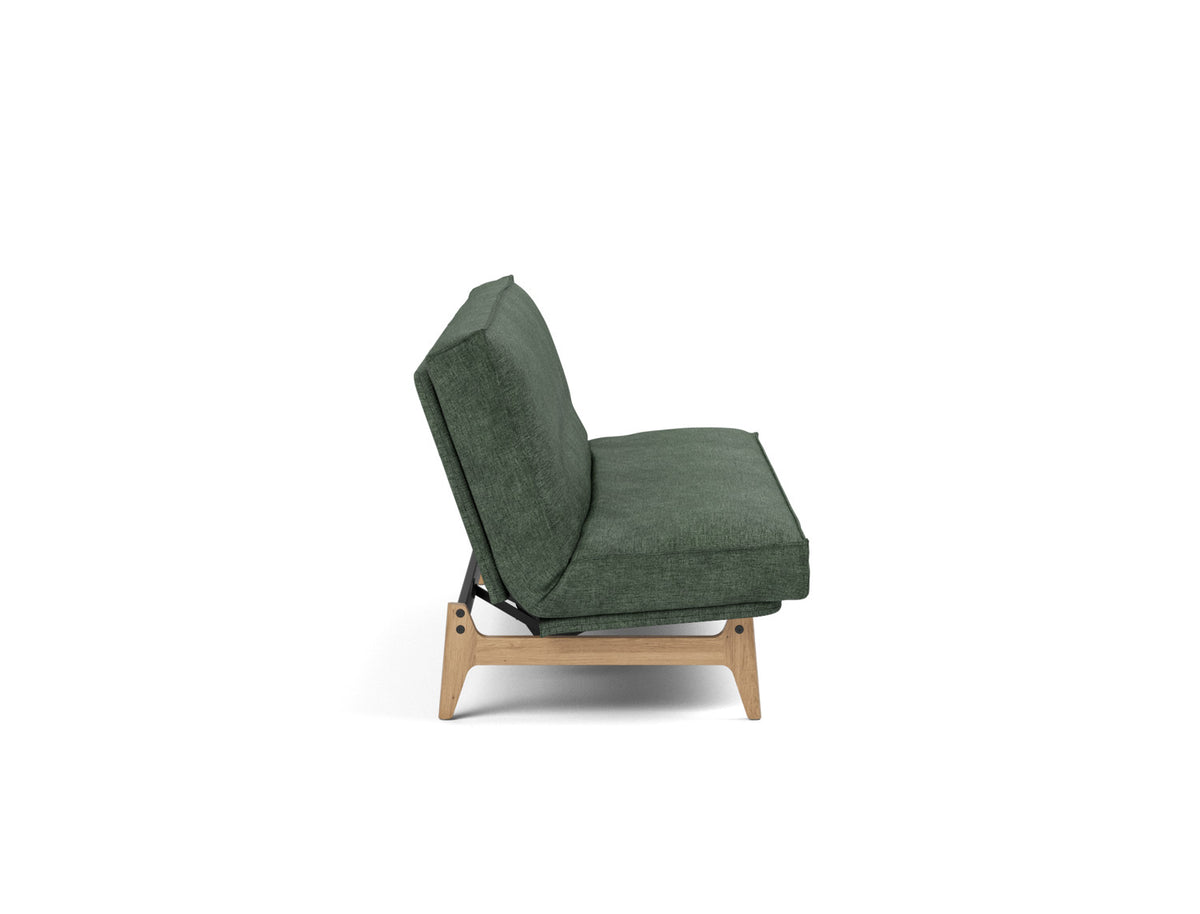 ASLAK Sofa Bed Sharp Plus Cover, side view