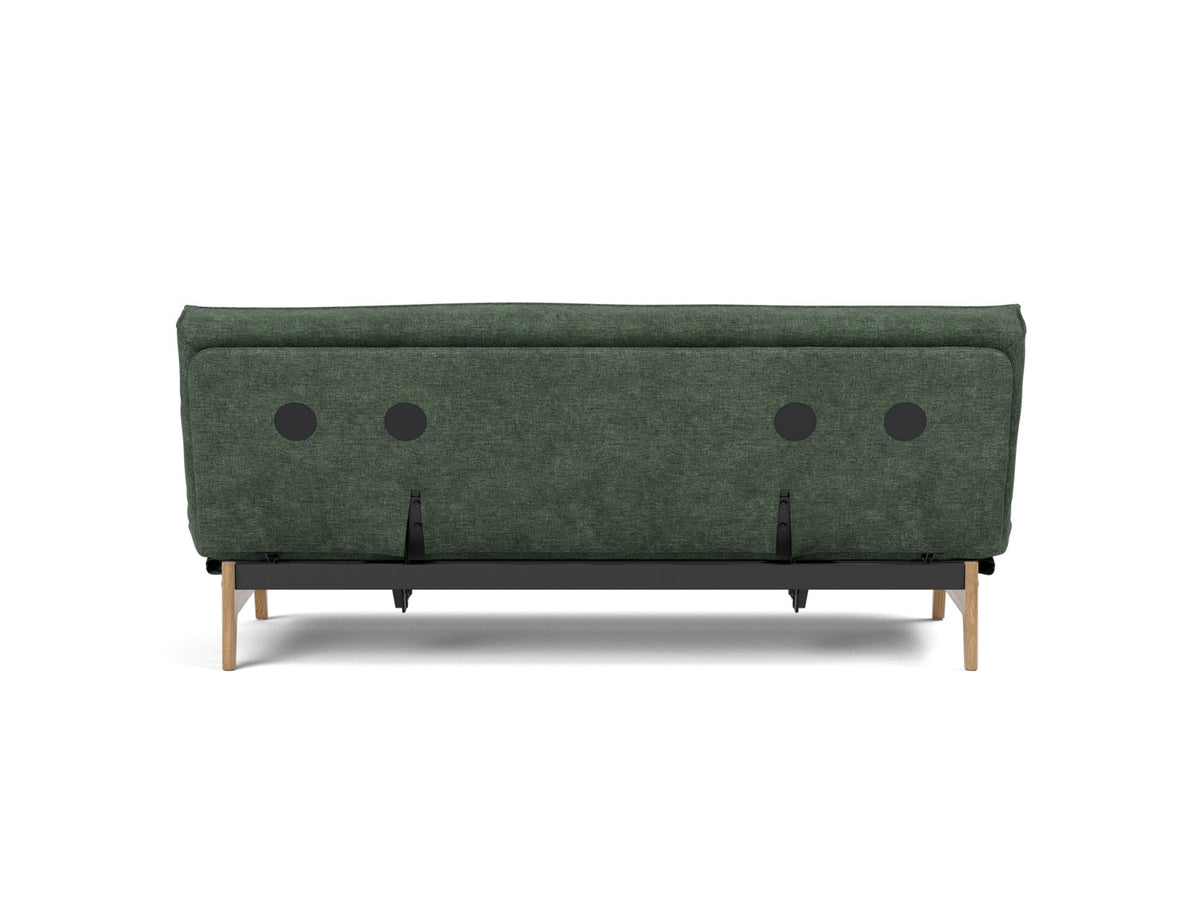 ASLAK Sofa Bed Sharp Plus Cover, back view