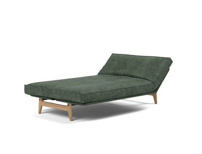 ASLAK Sofa Bed Sharp Plus Cover, bed with raised head end