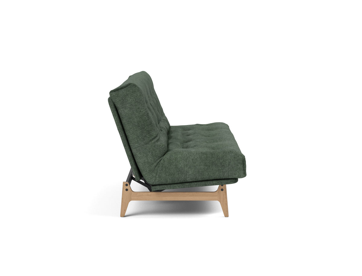 ASLAK Sofa Bed Nordic Mattress, side view