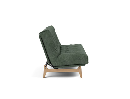ASLAK Sofa Bed Nordic Mattress, side view