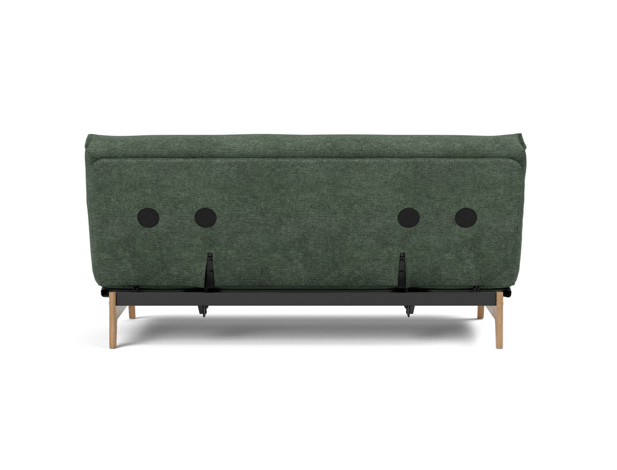 ASLAK Sofa Bed Nordic Mattress, back view