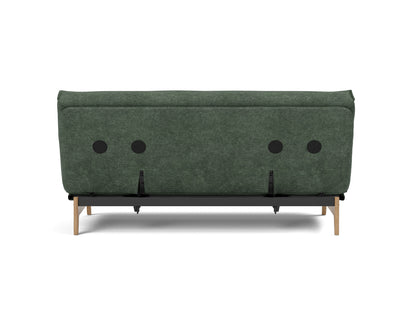 ASLAK Sofa Bed Nordic Mattress, back view