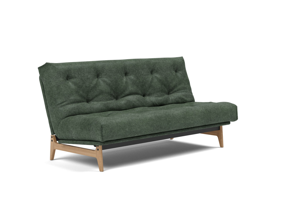 ASLAK Sofa Bed Nordic Mattress, 3/4 view