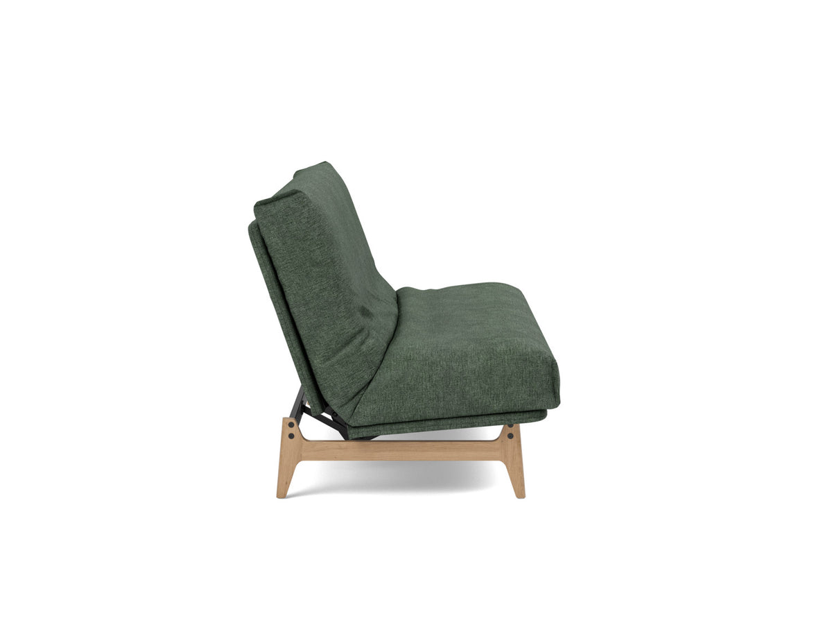 ASLAK Sofa Bed Nordic Cover, side view