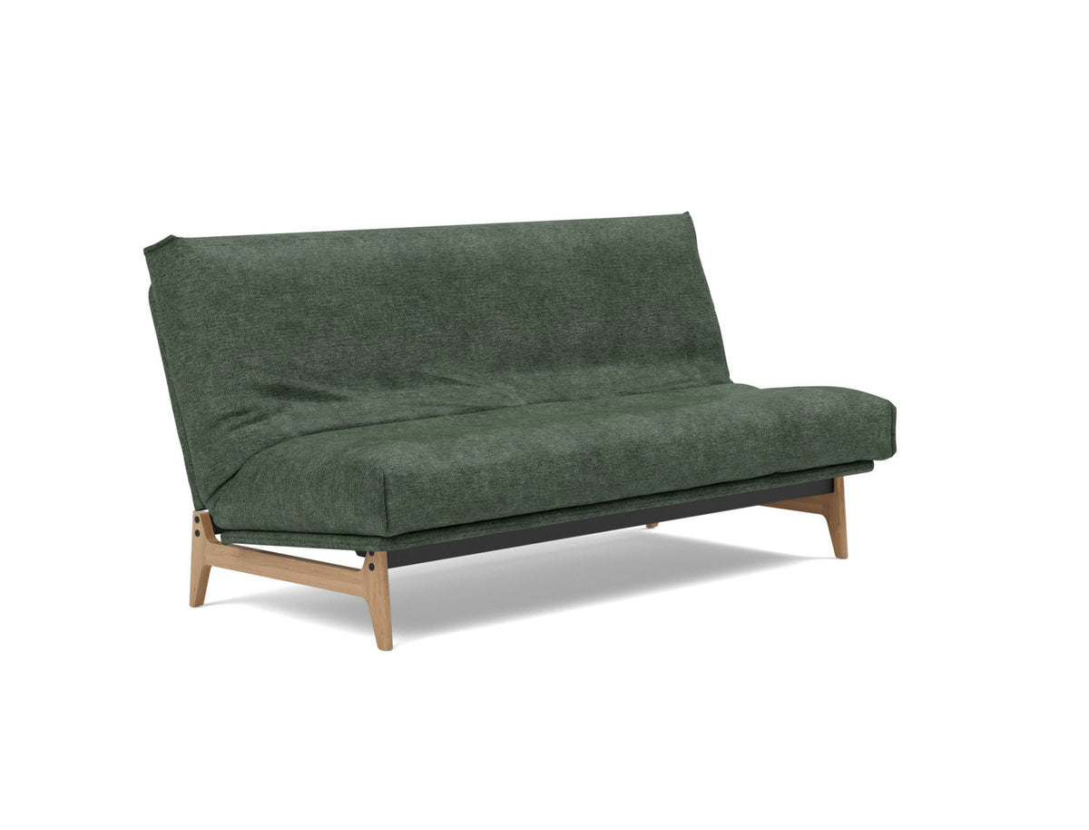 ASLAK Sofa Bed Nordic Cover, 3/4 view