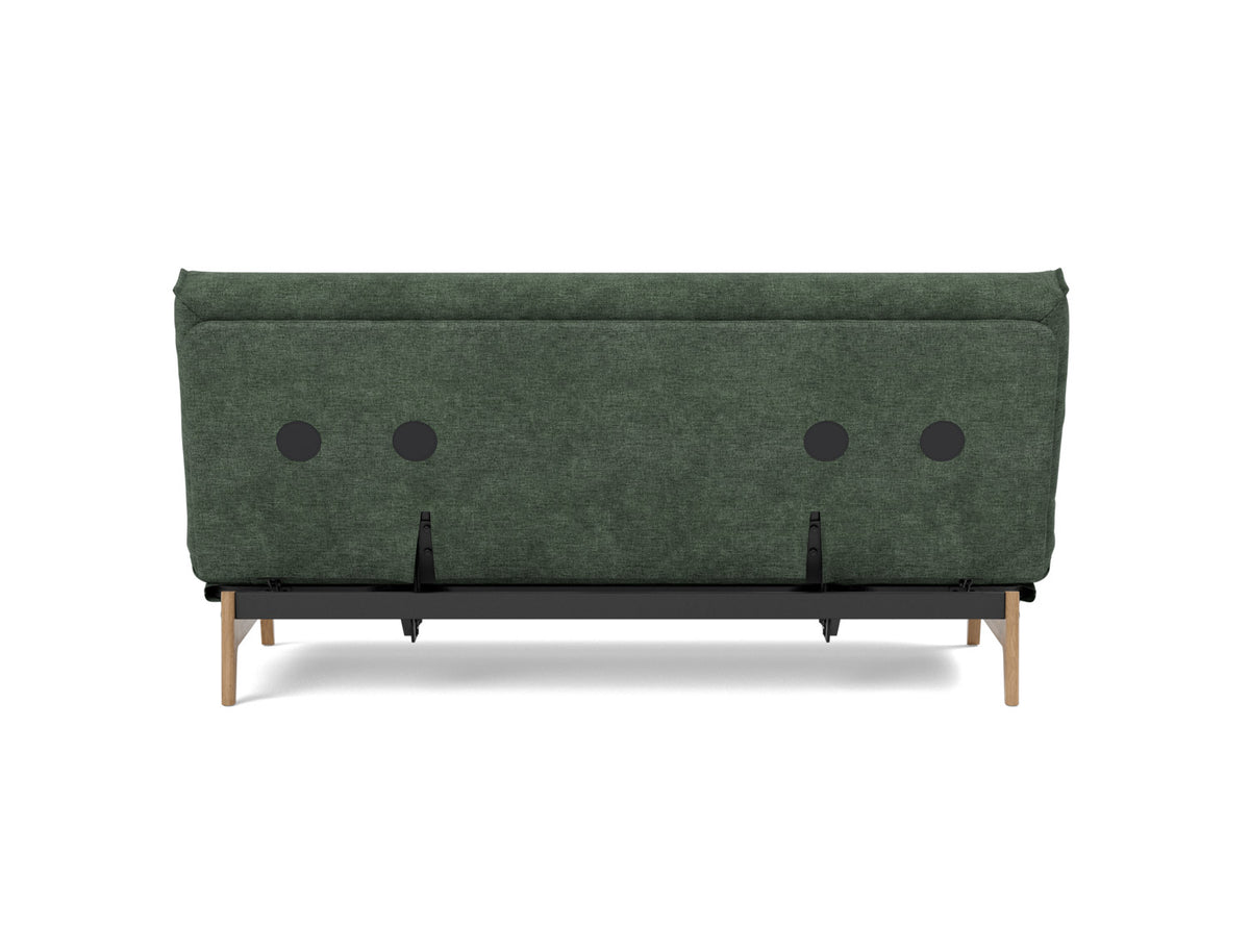 ASLAK Sofa Bed Nordic Cover, back view