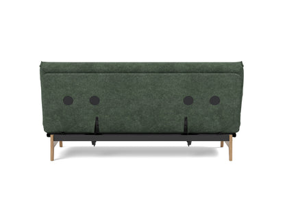 ASLAK Sofa Bed Nordic Cover, back view