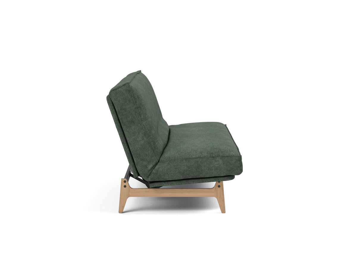 ASLAK Sofa Bed Sharp Plus Cover, side view