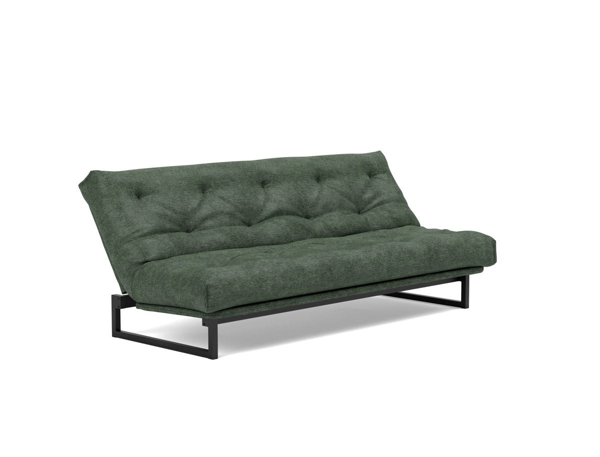FRACTION Sofa Bed Nordic Mattress, relaxed back position