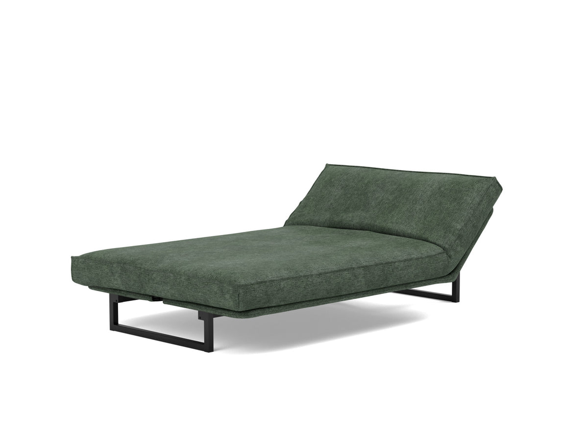 FRACTION Sofa Bed Sharp Plus Cover, bed with raised head end