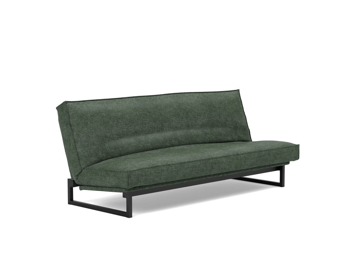 FRACTION Sofa Bed Sharp Plus Cover, 3/4 view