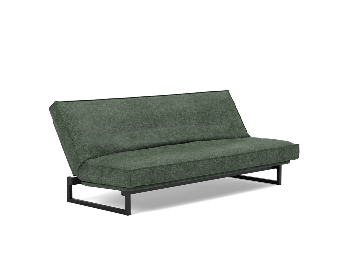 FRACTION Sofa Bed Sharp Plus Cover, relaxed back position