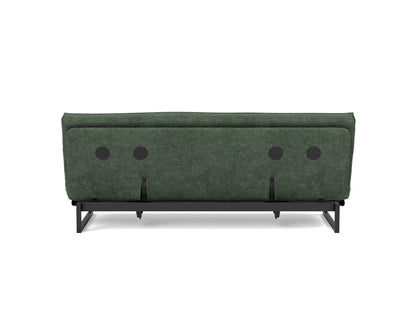 FRACTION Sofa Bed Sharp Plus Cover, back view