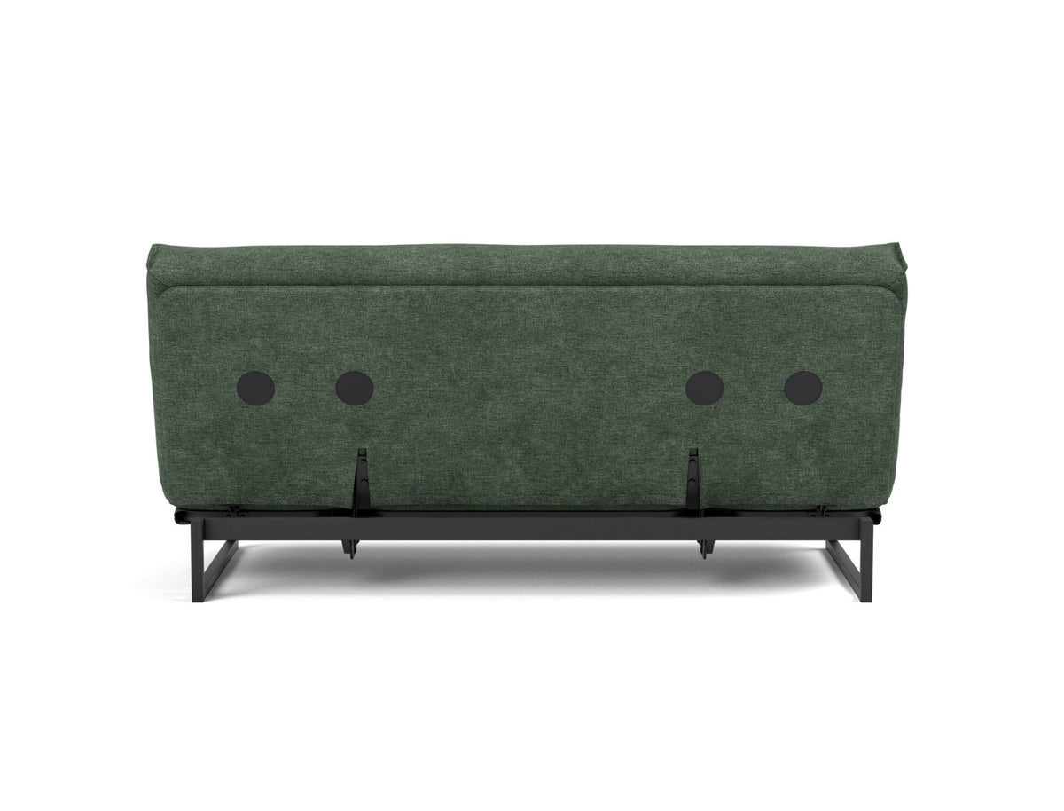 FRACTION Sofa Bed Nordic Mattress, back view