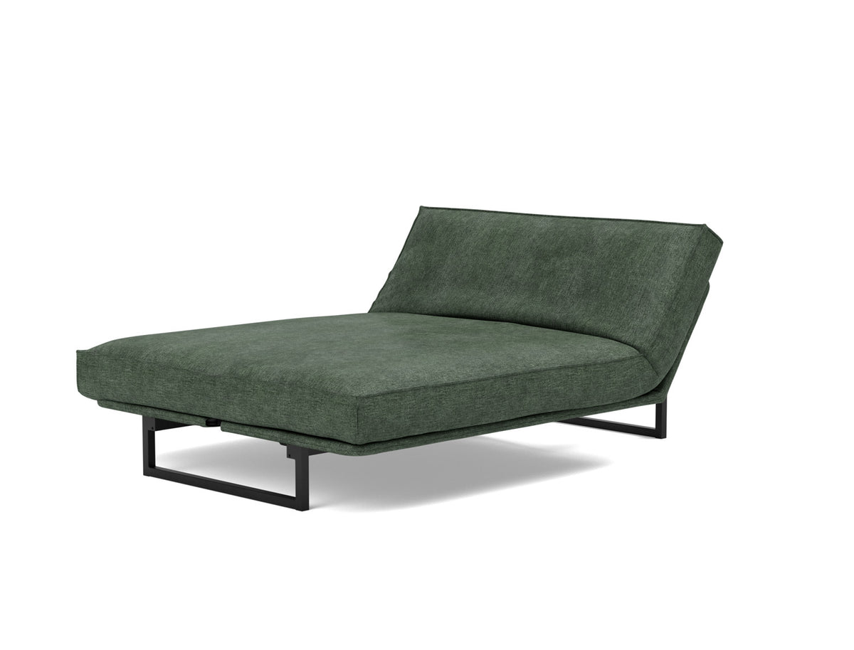 FRACTION Sofa Bed Sharp Plus Cover, bed with raised head end