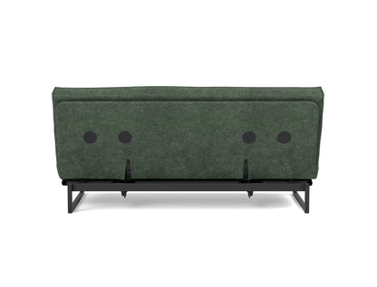 FRACTION Sofa Bed Sharp Plus Cover, back view