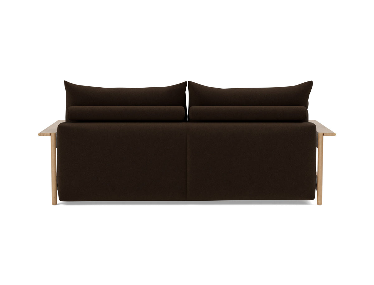 MALLOY WOOD Sofa Bed, back view