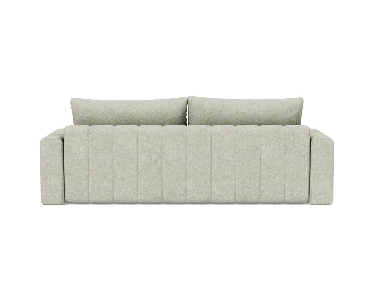 AKELLO Sofa Bed with Arm Rests, back view