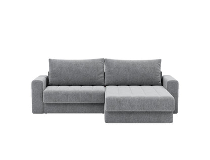 AKELLO Sofa Bed with Chaise and Arm Rests 143x200CM