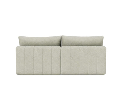AKELLO Sofa Bed with Chaise, back view