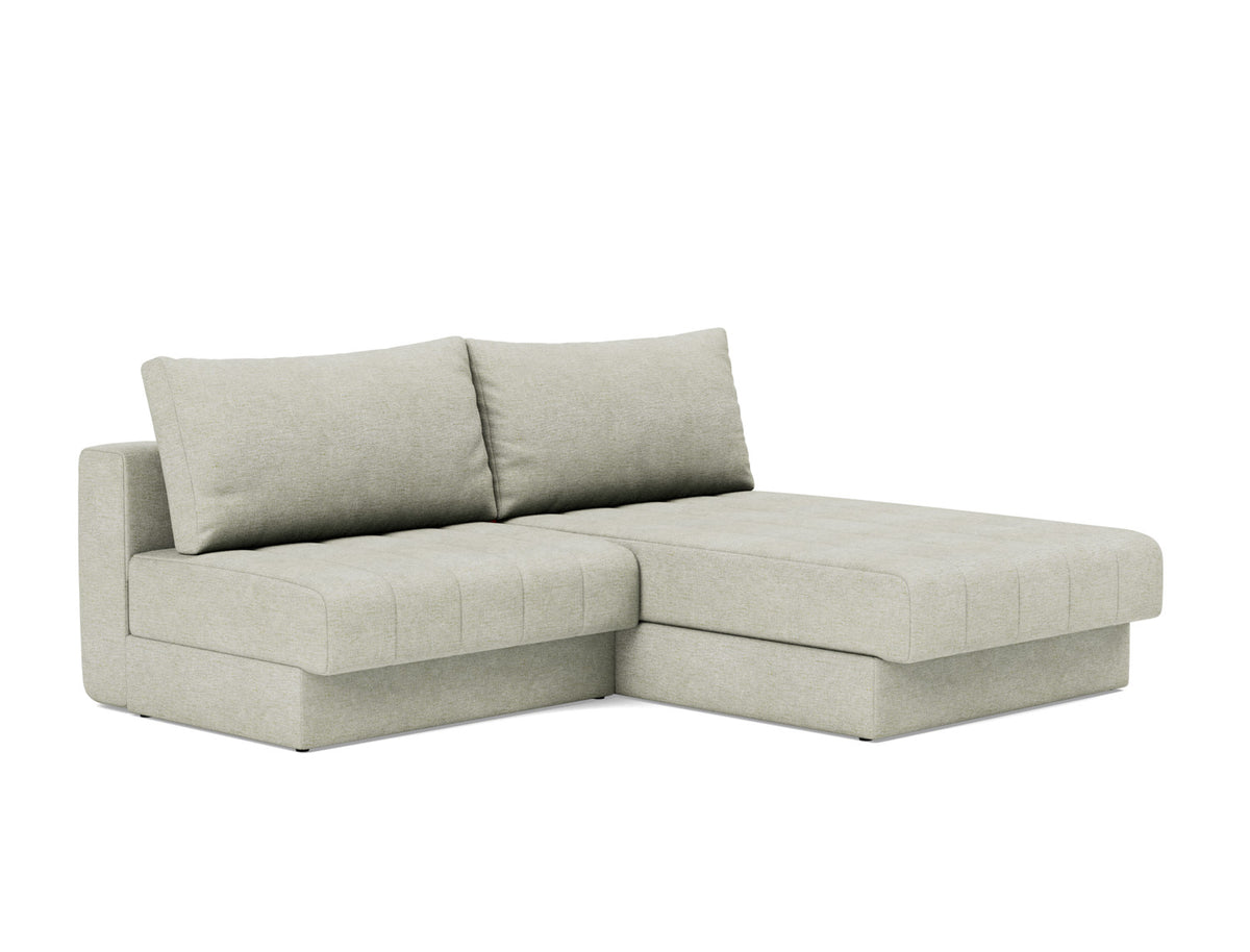 AKELLO Sofa Bed with Chaise, 3/4 view