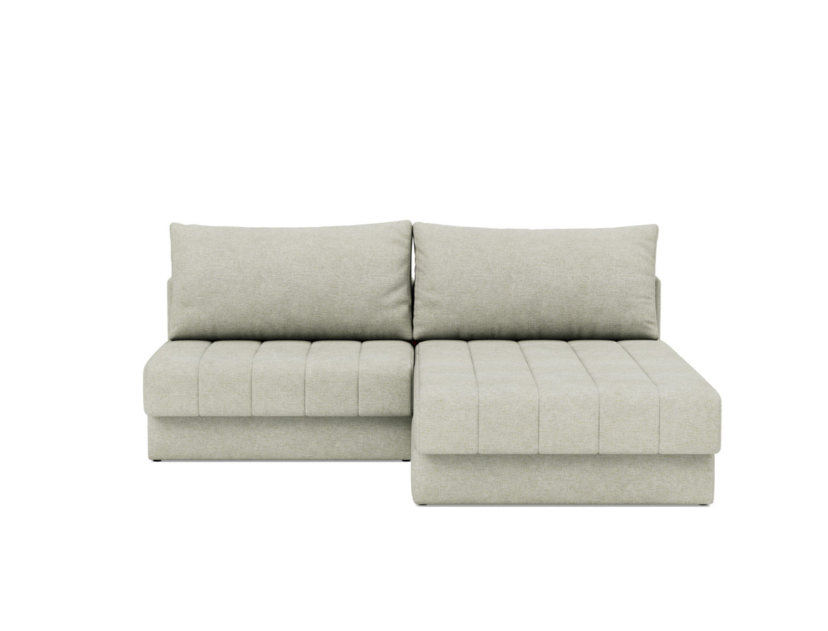 AKELLO Sofa Bed with Chaise, front