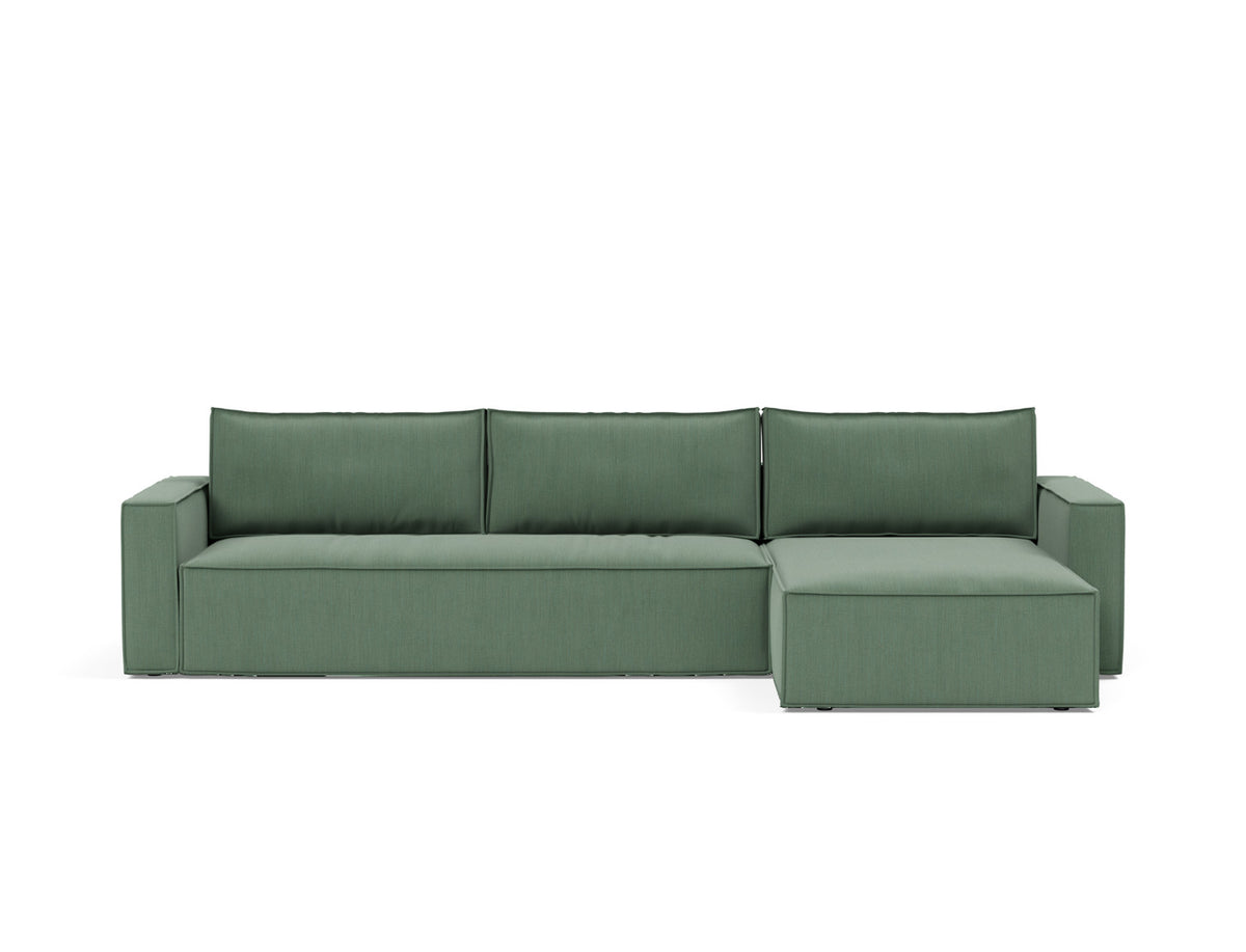 NEWILLA Sofa Bed with Chaise 145x300CM